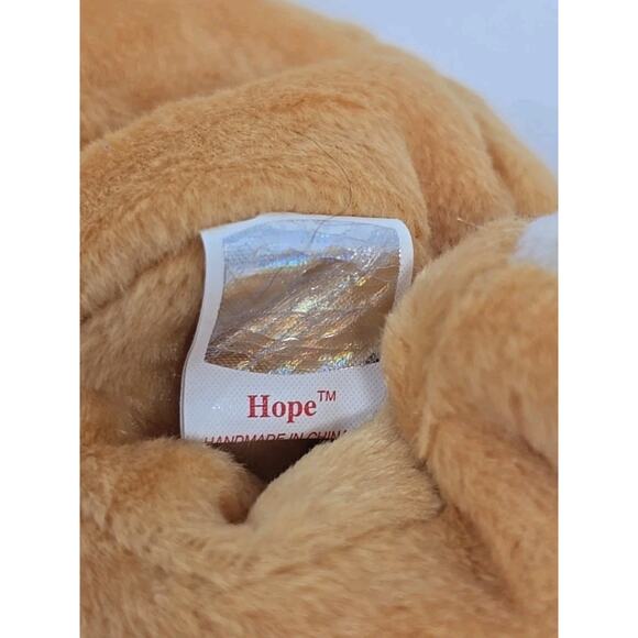 1999 Ty Beanie Baby "Hope" Retired Tan Praying Bear BB30 - Picture 4 of 5